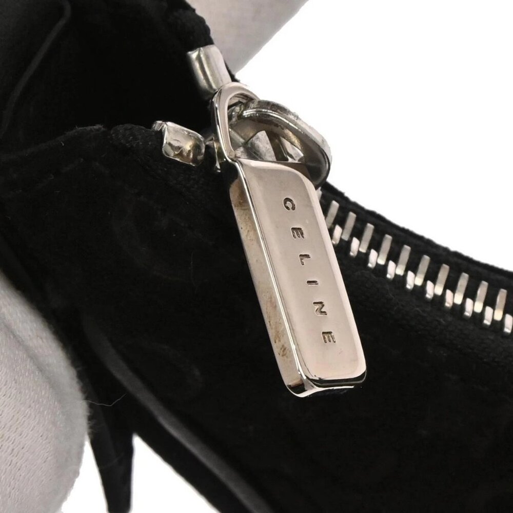 Celine Black Suede C Macadam Handbag - Picture 7 of 10